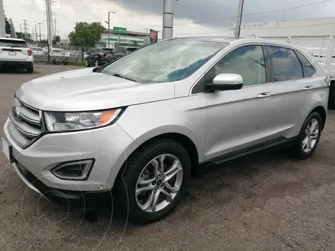 Ford Edge Titanium usado (2017) color Plata financiado en mensualidades(enganche $88,480 mensualidades desde $9,653)