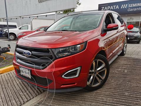 Ford Edge Sport usado (2018) color Rojo Rubi financiado en mensualidades(enganche $147,500 mensualidades desde $13,610)