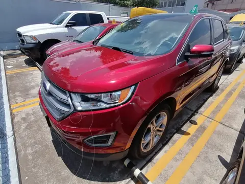 Ford Edge Titanium usado (2018) color Rojo precio $470,000