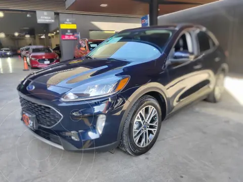 Ford Escape Hibrida SEL Limited usado (2021) color Azul financiado en mensualidades(enganche $141,428 mensualidades desde $10,815)