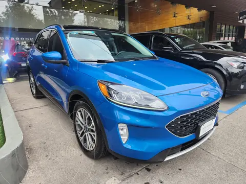 Ford Escape Hibrida SEL Limited usado (2021) color Azul Electrico financiado en mensualidades(enganche $132,500 mensualidades desde $13,093)