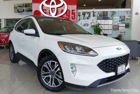Ford Escape Hibrida SEL Limited usado (2021) color Blanco financiado en mensualidades(enganche $171,380 mensualidades desde $7,363)
