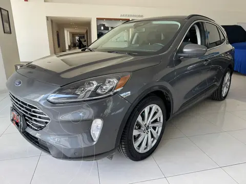 Ford Escape Hibrida Titanium usado (2022) color Gris financiado en mensualidades(enganche $143,062 mensualidades desde $10,940)