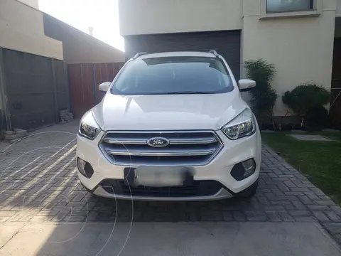 Ford Escape 2.5L S 4x2 usado (2019) color Blanco financiado en cuotas(pie $2.000.000)