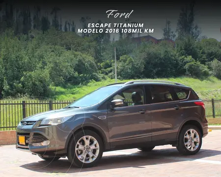 Ford Escape  2.0L Titanium 4x4 usado (2016) color Gris Nocturno precio $62.000.000