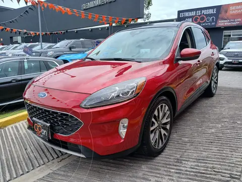 Ford Escape Titanium EcoBoost usado (2020) color Rojo financiado en mensualidades(enganche $95,375 mensualidades desde $7,293)