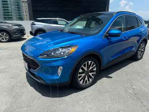 Ford Escape Titanium EcoBoost usado (2020) color Azul precio $498,000