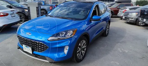Ford Escape Titanium EcoBoost usado (2020) color Azul precio $598,000