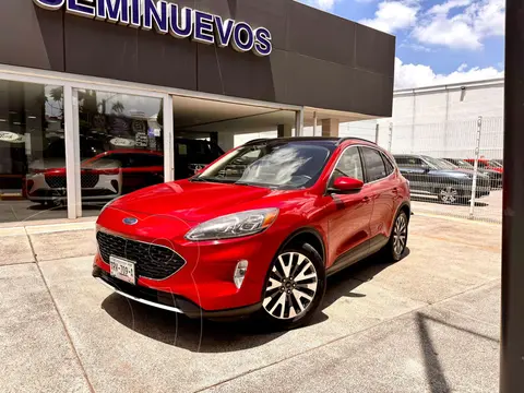 Ford Escape Titanium EcoBoost usado (2020) color Rojo financiado en mensualidades(enganche $76,780 mensualidades desde $8,620)