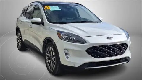 Ford Escape TITANIUM ECOBOOST 2.0L usado (2020) color Blanco precio $390,000