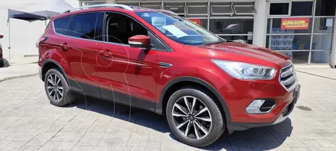 Ford Escape Titanium EcoBoost usado (2018) color Rojo Rubi financiado en mensualidades(enganche $113,050 mensualidades desde $8,605)
