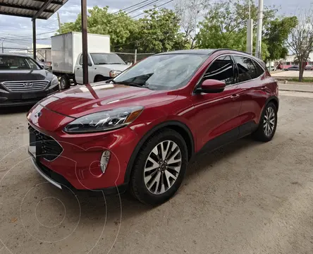 Ford Escape Titanium EcoBoost usado (2020) color Rojo Rubi precio $275,000