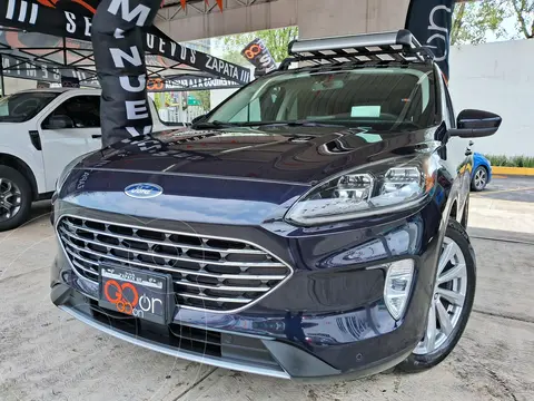 Ford Escape Titanium EcoBoost usado (2021) color Azul precio $445,000