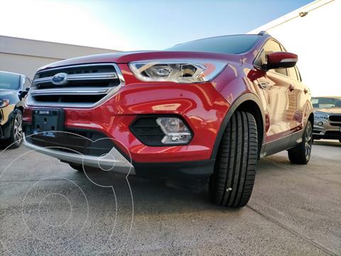 Ford Escape Titanium EcoBoost usado (2017) color Rojo Rubi financiado en mensualidades(enganche $340,000)