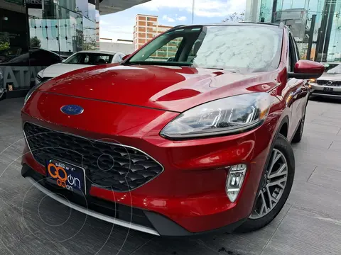 Ford Escape Trend Advance usado (2021) color Rojo financiado en mensualidades(enganche $122,625 mensualidades desde $9,377)