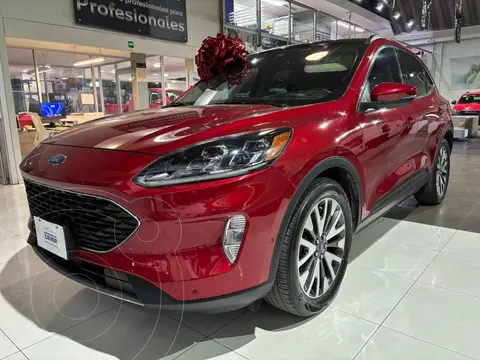 Ford Escape Titanium EcoBoost usado (2020) color Rojo financiado en mensualidades(enganche $122,624 mensualidades desde $9,381)