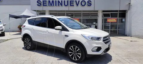 Ford Escape Titanium EcoBoost usado (2019) color Blanco Platinado financiado en mensualidades(enganche $90,800 mensualidades desde $8,861)
