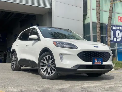 foto Ford Escape Titanium EcoBoost usado (2020) color Blanco precio $495,000