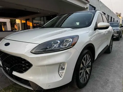 Ford Escape Titanium EcoBoost usado (2020) color Blanco precio $345,000