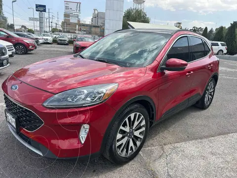Ford Escape Titanium EcoBoost usado (2020) color Rojo financiado en mensualidades(enganche $93,632 mensualidades desde $10,215)