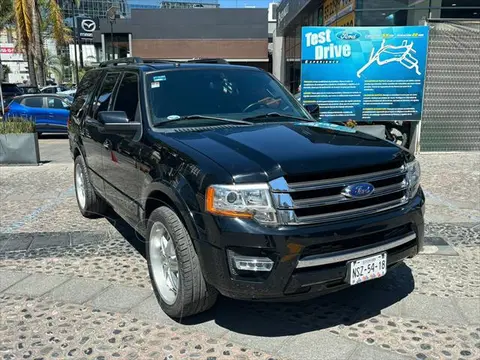Ford Expedition Limited 4x2 usado (2017) color Negro precio $539,000