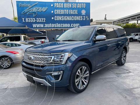 Ford Expedition Platinum 4x4 MAX usado (2020) color Azul precio $1,199,900