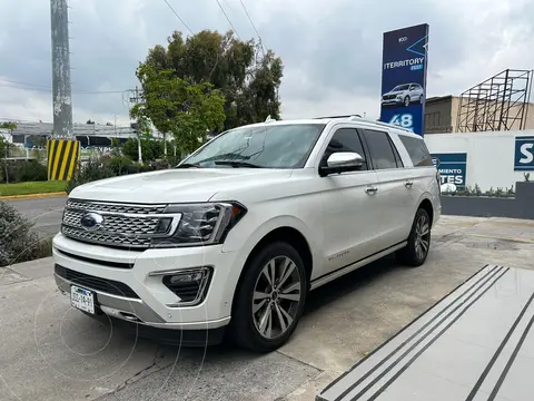 Ford Expedition Platinum Max 4x4 usado (2021) color Blanco Platinado precio $898,000