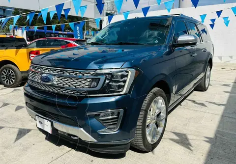 Ford Expedition Platinum 4x4 MAX usado (2019) color Azul precio $850,000