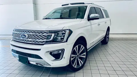 Ford Expedition Platinum Max 4x4 usado (2020) color Blanco Platinado precio $1,275,000