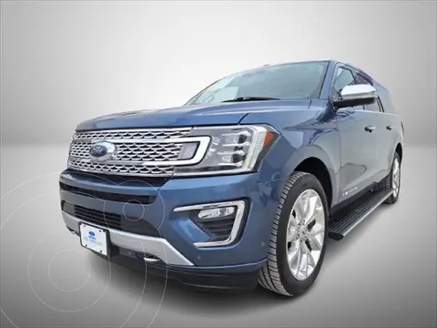 Ford Expedition Paltinum 4x4 usado (2019) color Azul Elctrico precio $850,000