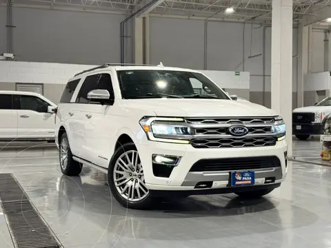 Ford Expedition Platinum 4x4 MAX usado (2023) color Blanco Oxford precio $1,140,000