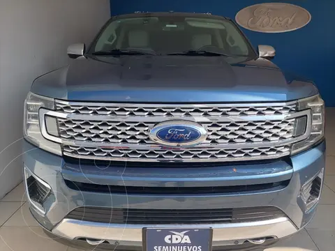 Ford Expedition Platinum Max 4x4 usado (2018) color Azul Electrico precio $945,000