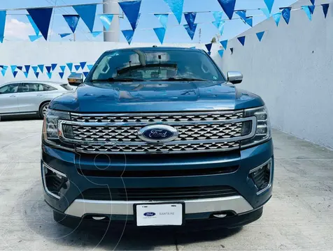 Ford Expedition Platinum 4x4 MAX usado (2019) color Azul precio $850,000