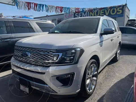 Ford Expedition V6A 5PTS. PLATINUM MAX, TA, 3.5 ECOBOOST, PIEL, Q usado (2019) color Blanco precio $715,000