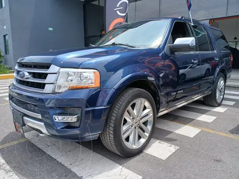 Ford Expedition Platinum 4x4 MAX usado (2017) color Azul precio $399,000