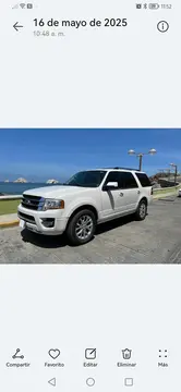 Ford Expedition Limited 4x2 usado (2015) color Blanco precio $295,000