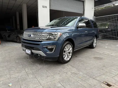 Ford Expedition Platinum Max 4x4 usado (2018) color Azul precio $669,900