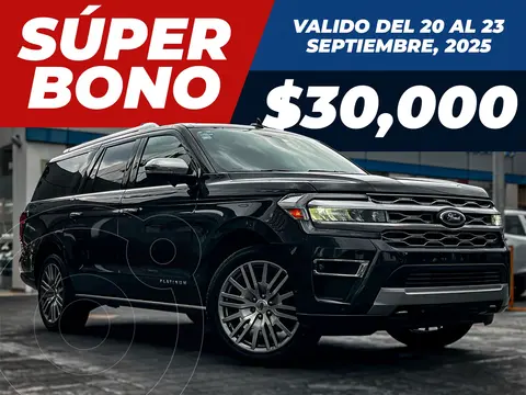 Ford Expedition Platinum Max 4x4 usado (2022) color Gris precio $1,120,000