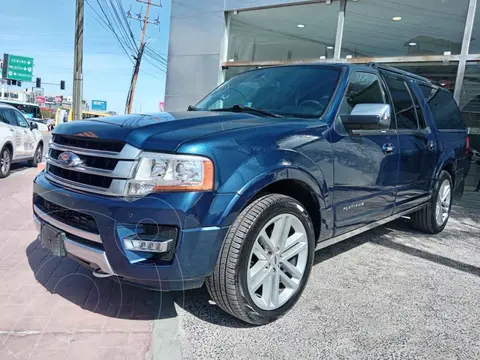 Ford Expedition Platinum 4x4 MAX usado (2017) color Azul precio $499,000