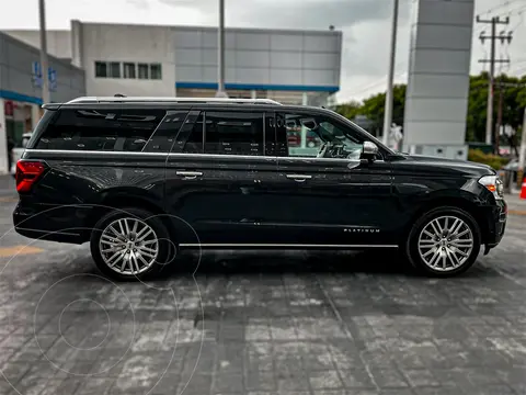Ford Expedition Platinum Max 4x4 usado (2022) color Gris financiado en mensualidades(enganche $359,520 mensualidades desde $23,954)
