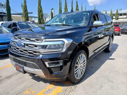 Ford Expedition Platinum Max 4x4 usado (2022) color Negro precio $1,275,000