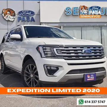 Ford Expedition Limited 4x2 usado (2020) color Blanco precio $735,000