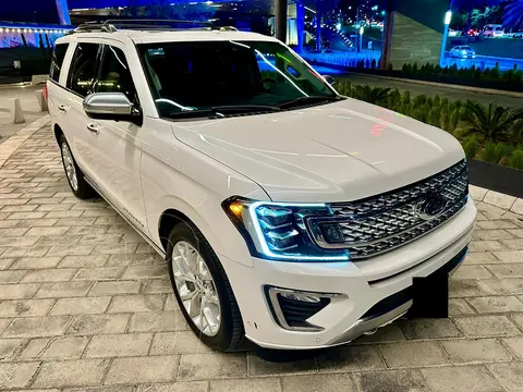 Ford Expedition Platinum Max 4x4 usado (2019) color Blanco Platinado precio $758,000