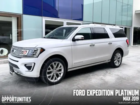 Ford Expedition Platinum Max 4x4 usado (2019) color Blanco precio $690,000