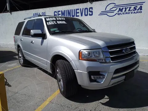 Ford Expedition Limited 4x2 usado (2017) color Plata precio $569,000