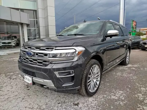 Ford Expedition Platinum Max 4x4 usado (2022) color Gris financiado en mensualidades(enganche $232,960 mensualidades desde $25,416)