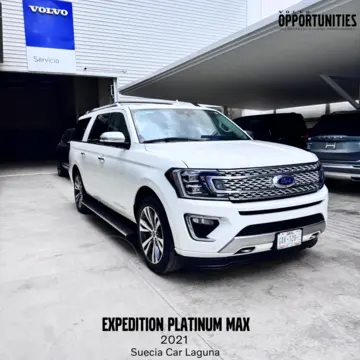 Ford Expedition Platinum Max 4x4 usado (2021) color Blanco precio $990,000