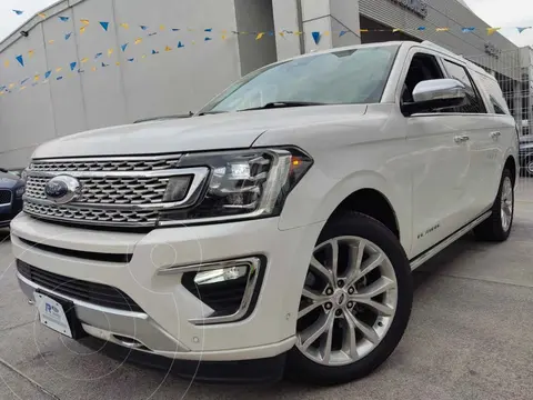 Ford Expedition Platinum 4x4 MAX usado (2018) color Blanco precio $1,020,000