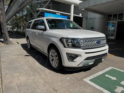 Ford Expedition Platinum Max 4x4 usado (2019) color Blanco Platinado precio $767,500