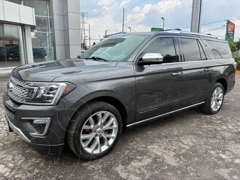 Ford Expedition Platinum 4x4 MAX usado (2018) color Gris precio $450,000